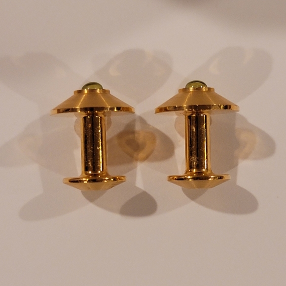 Dunhill Gold-toned Cuff Links - Picture 2 of 11